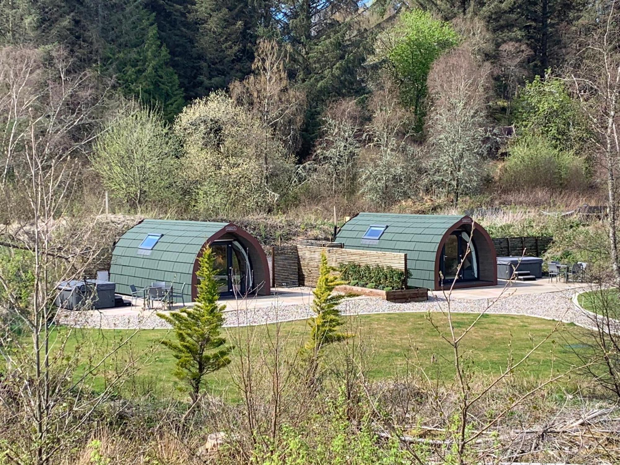 奥本Red Squirrel Pod With Hot Tub别墅 外观 照片